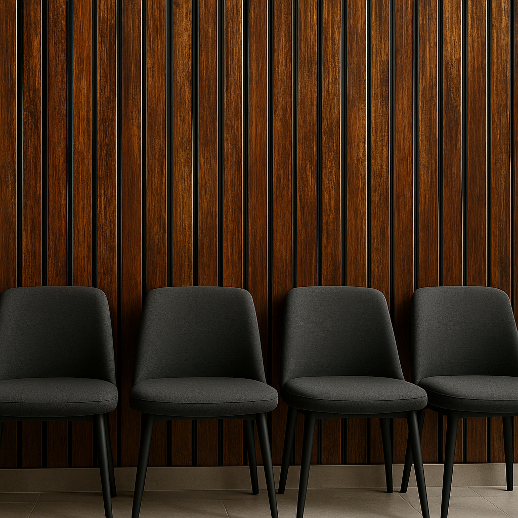 Contemporary 3D Fluted Wall Panel | Ribbed Textured Design