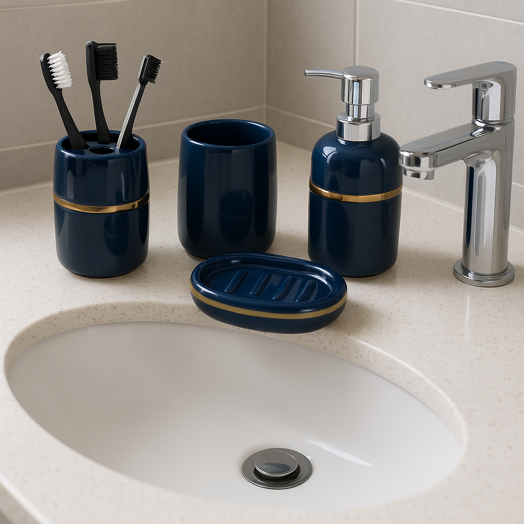 Luxury Washroom Accessories Set of 4