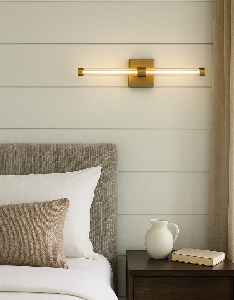 Sleek Cylindrical LED Pathway Light | Modern Outdoor Luminaire