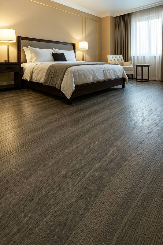 Modern Grey-Washed Wood Tone Flooring - Contemporary Elegance
