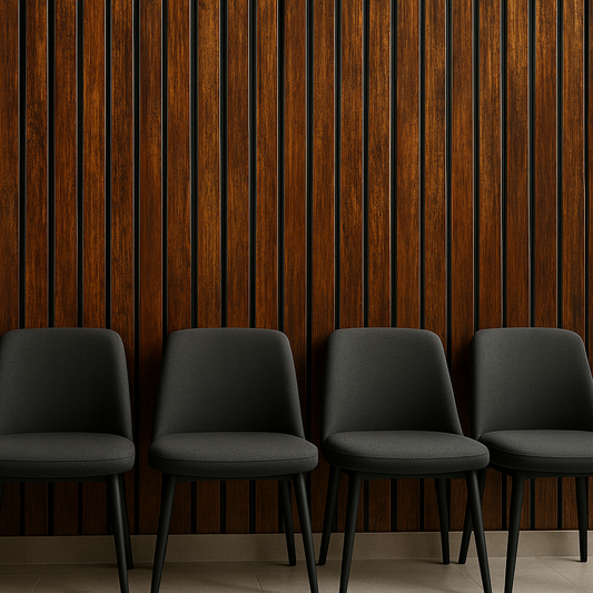 Contemporary 3D Fluted Wall Panel | Ribbed Textured Design