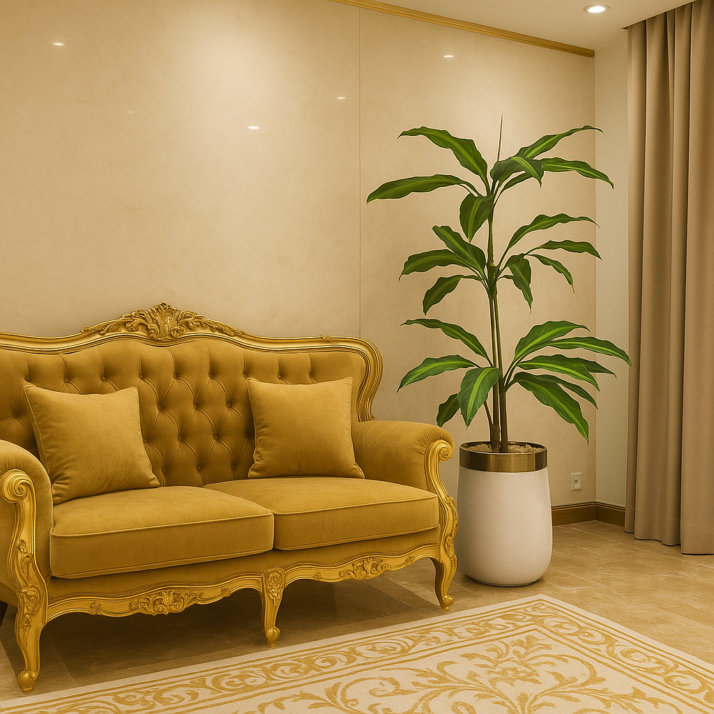 Lifelike Artificial Schefflera / Dracaena Plant