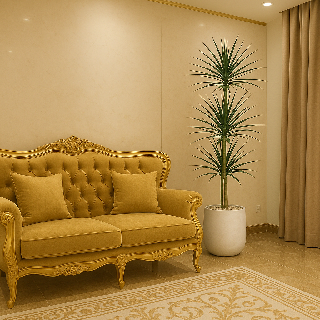 Lifelike Artificial Fiddle Leaf Fig Tree in Modern Pot