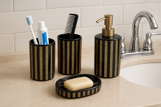 Luxury Washroom Accessories Set of 4