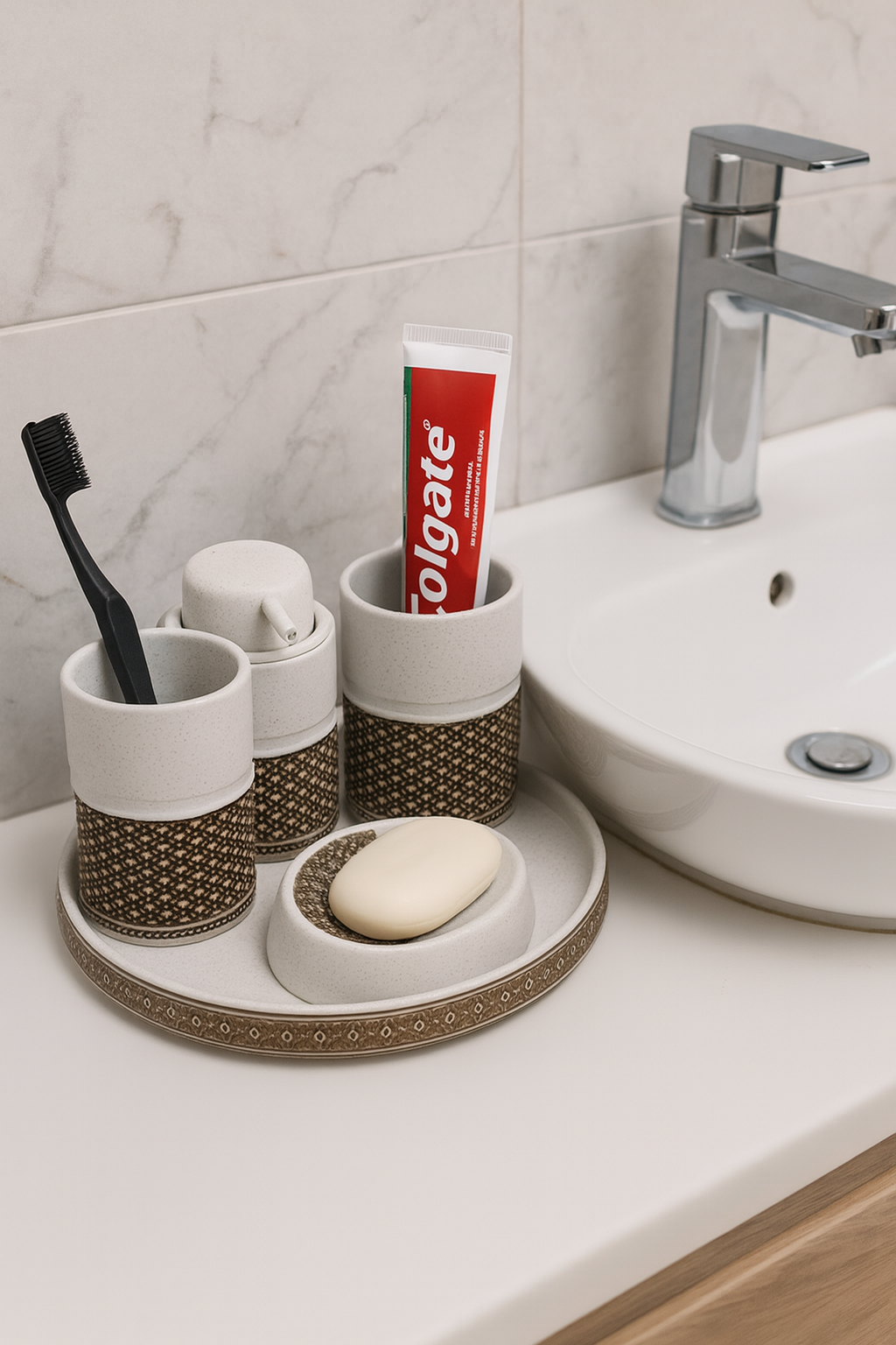 Luxury Washroom Accessories Set of 5