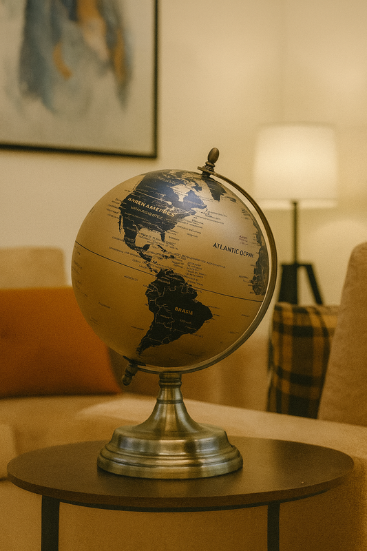 Luxury World Globe – Decorative Tabletop Globe