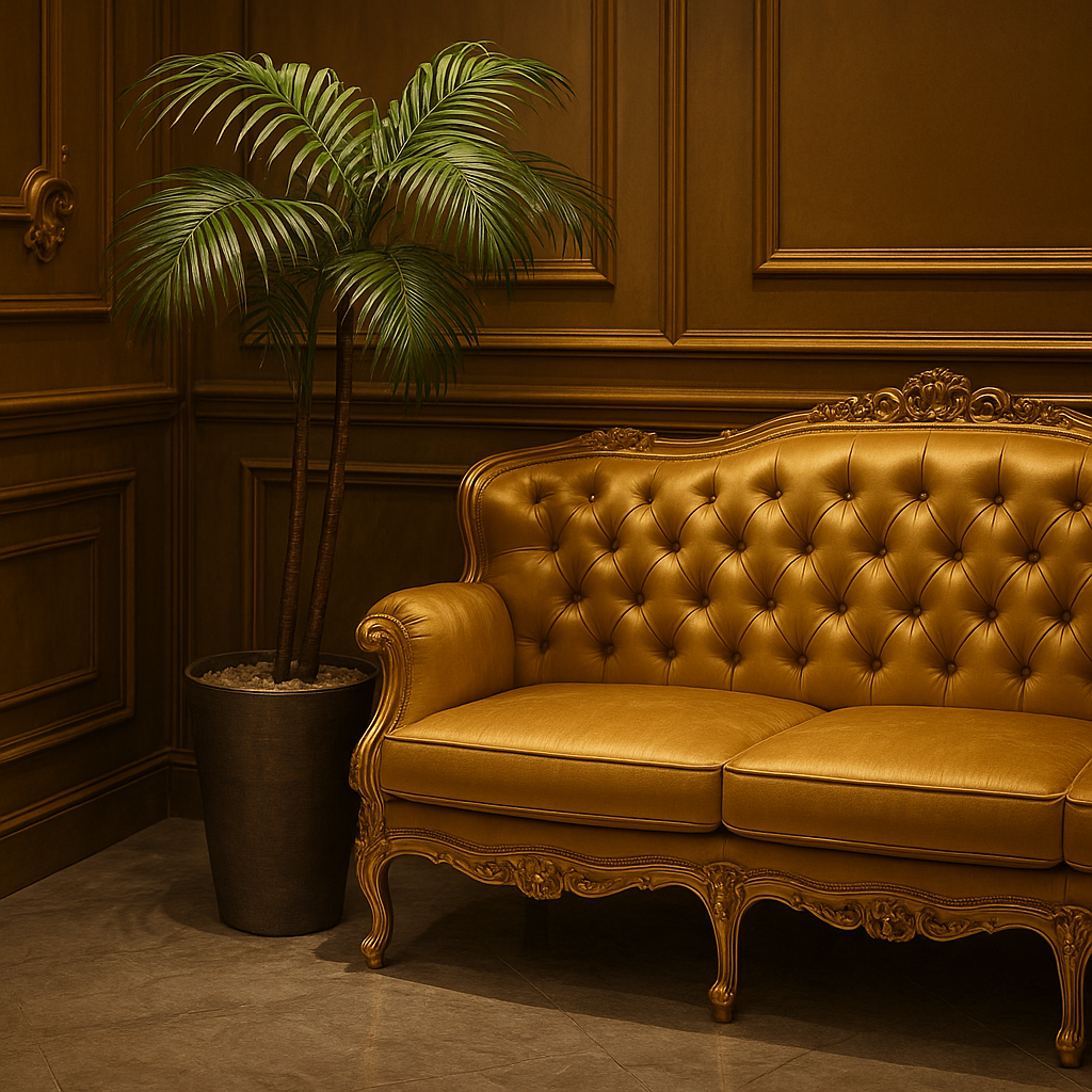 Lifelike Artificial Indoor Palm Tree Plant