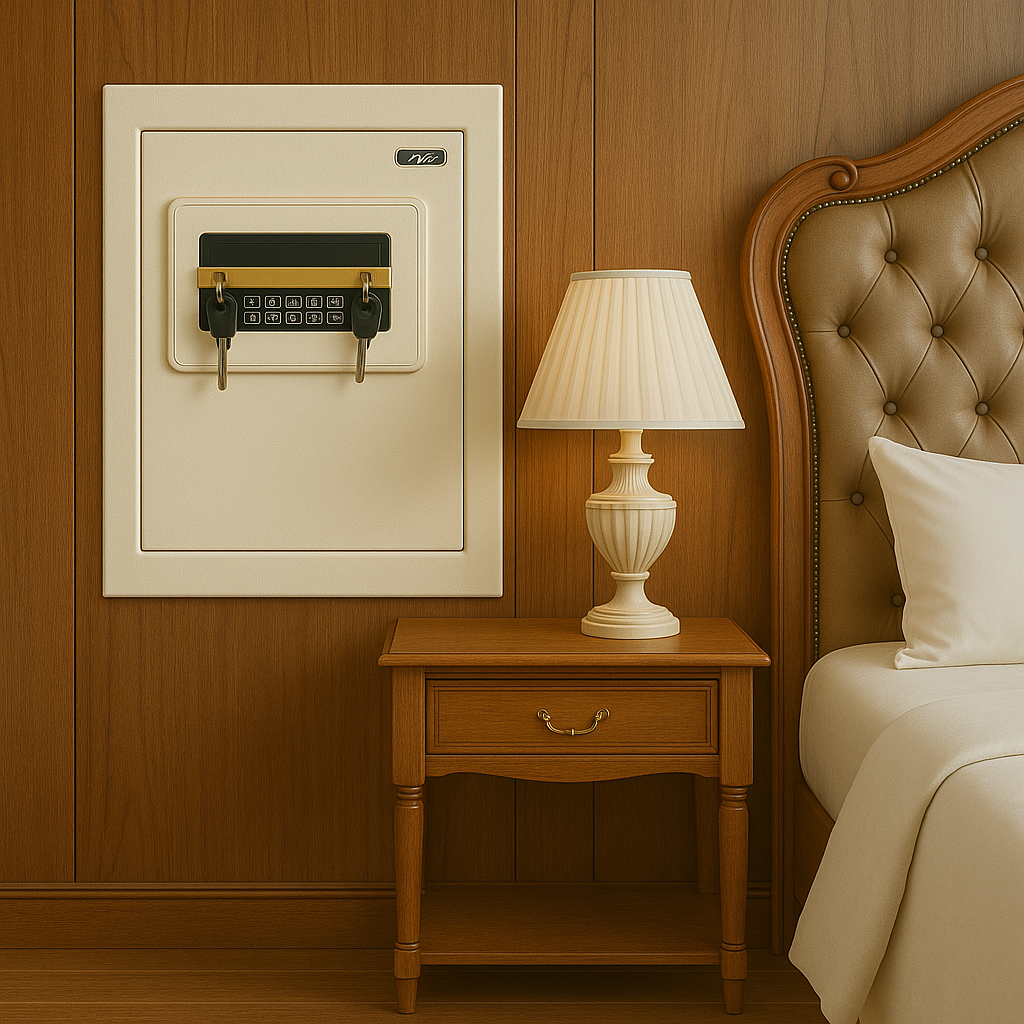 Compact Digital Security Locker | Electronic Keypad Safe for Home & Hotel