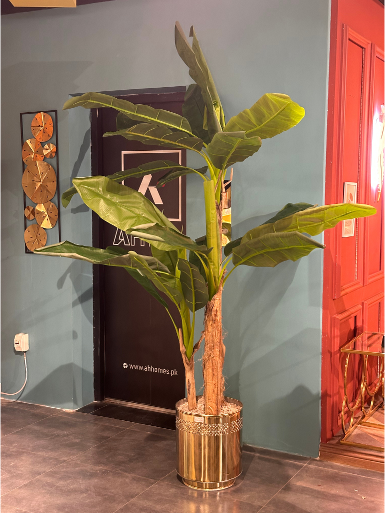 Lifelike Artificial Banana Tree Plant for Tropical Decor