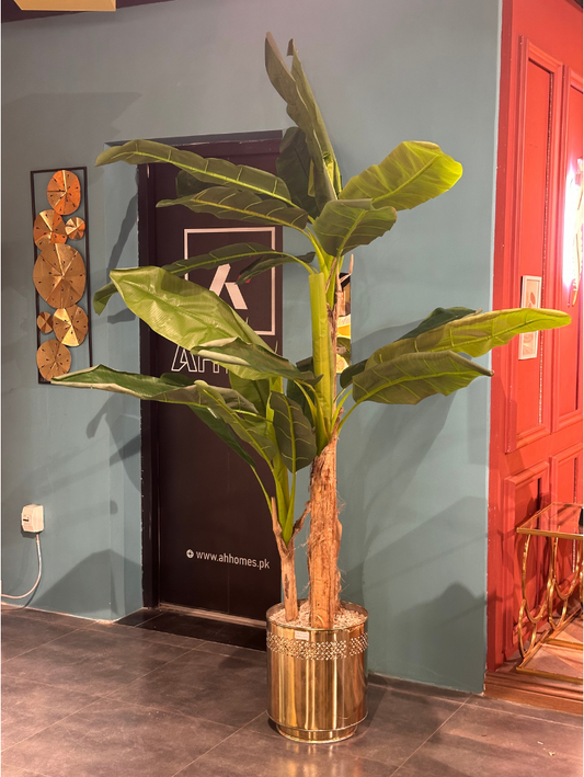 Lifelike Artificial Banana Tree Plant for Tropical Decor