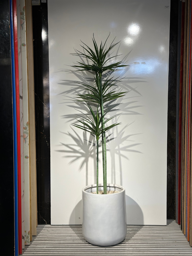 Lifelike Artificial Fiddle Leaf Fig Tree in Modern Pot