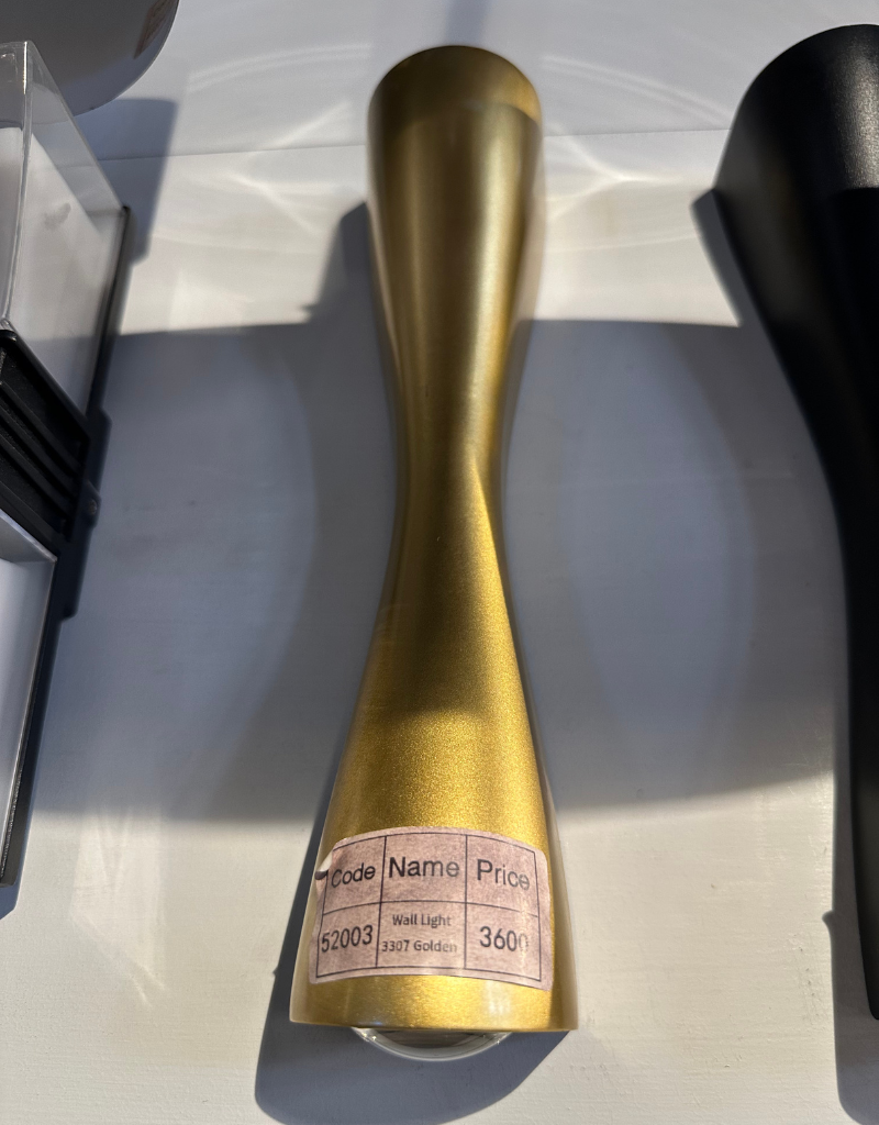 Contemporary Vertical LED Exterior Wall Mount Lamp