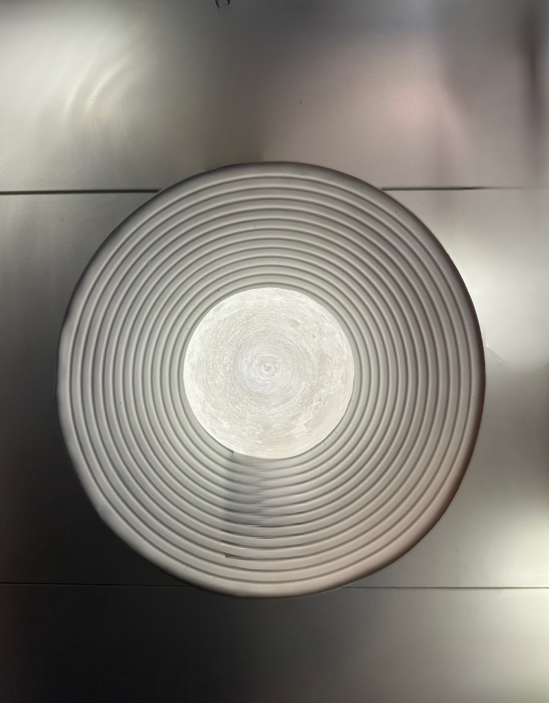 Contemporary Finned-Top LED Outdoor Bollard | Pathway & Garden Light