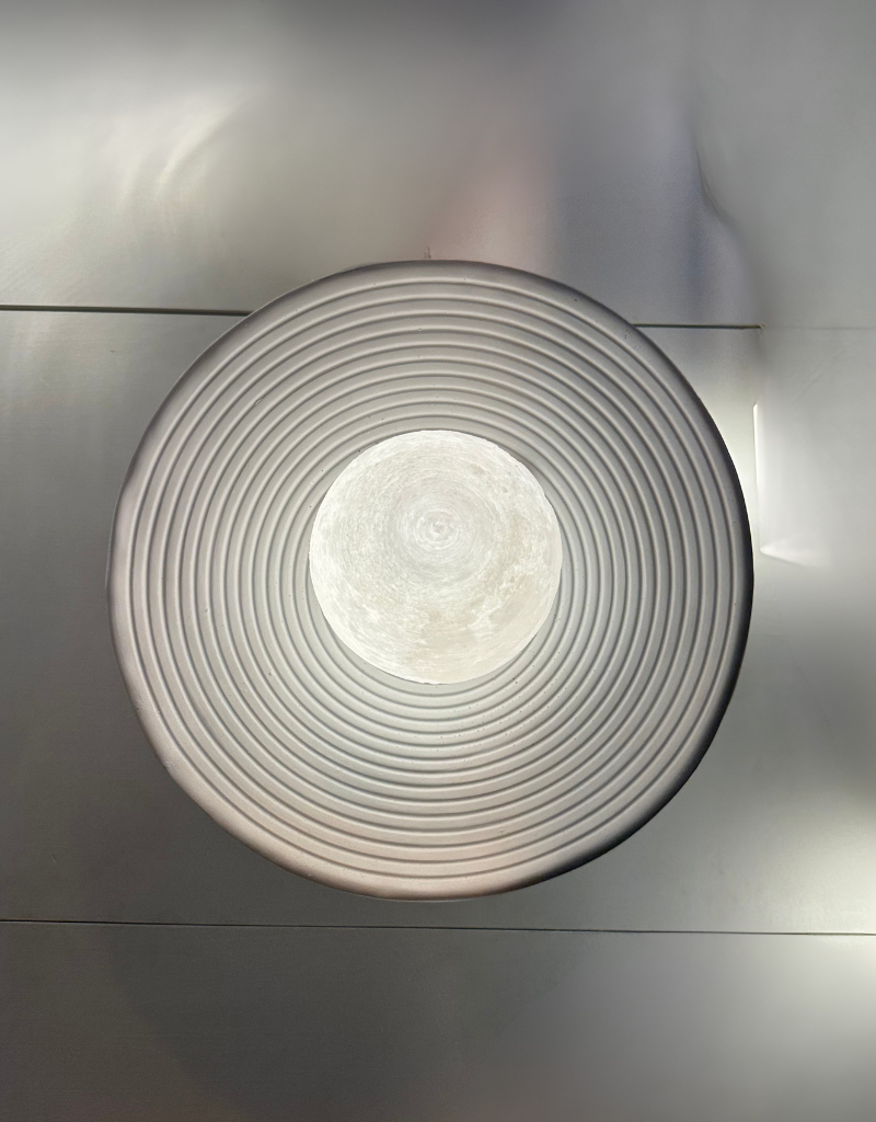 Contemporary Finned-Top LED Outdoor Bollard | Pathway & Garden Light