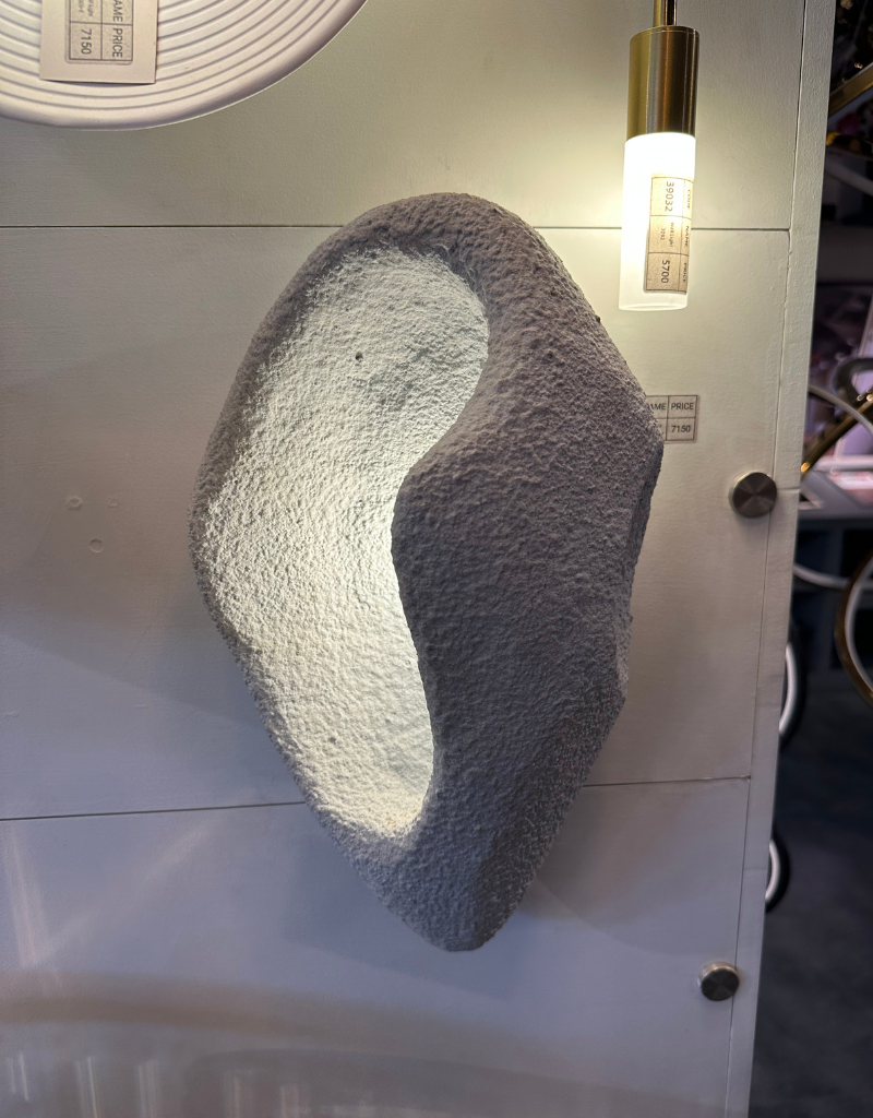 Organic Form LED Wall Light | Sculptural Accent Lighting