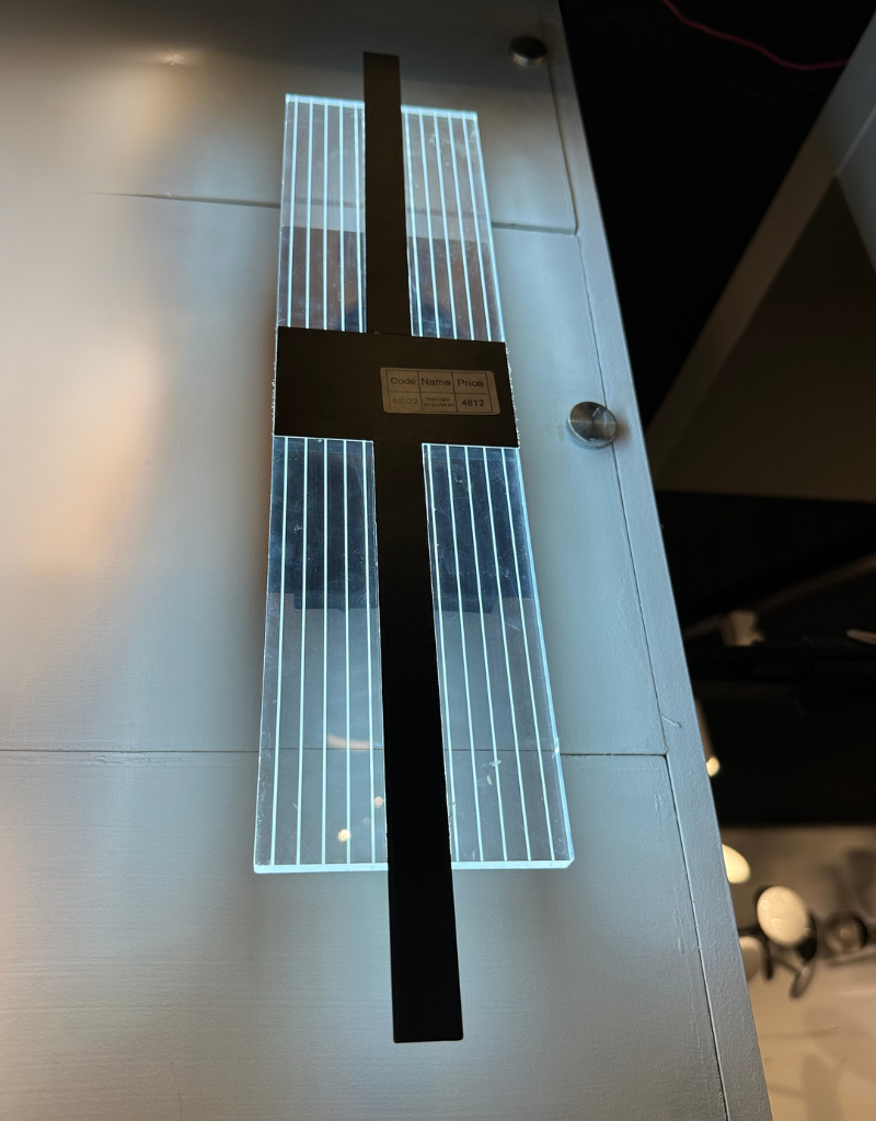 Sleek Louvered LED Outdoor Wall Sconce | Modern Downlight