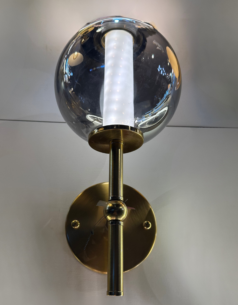 Sleek Angled Cut LED Outdoor Wall Sconce | Modern Up/Down Light