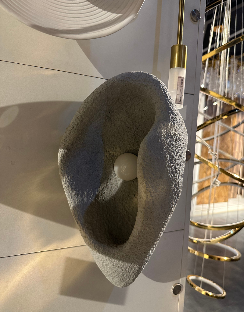 Organic Form LED Wall Light | Sculptural Accent Lighting