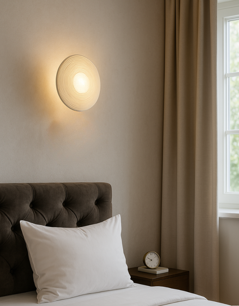 Contemporary Finned-Top LED Outdoor Bollard | Pathway & Garden Light