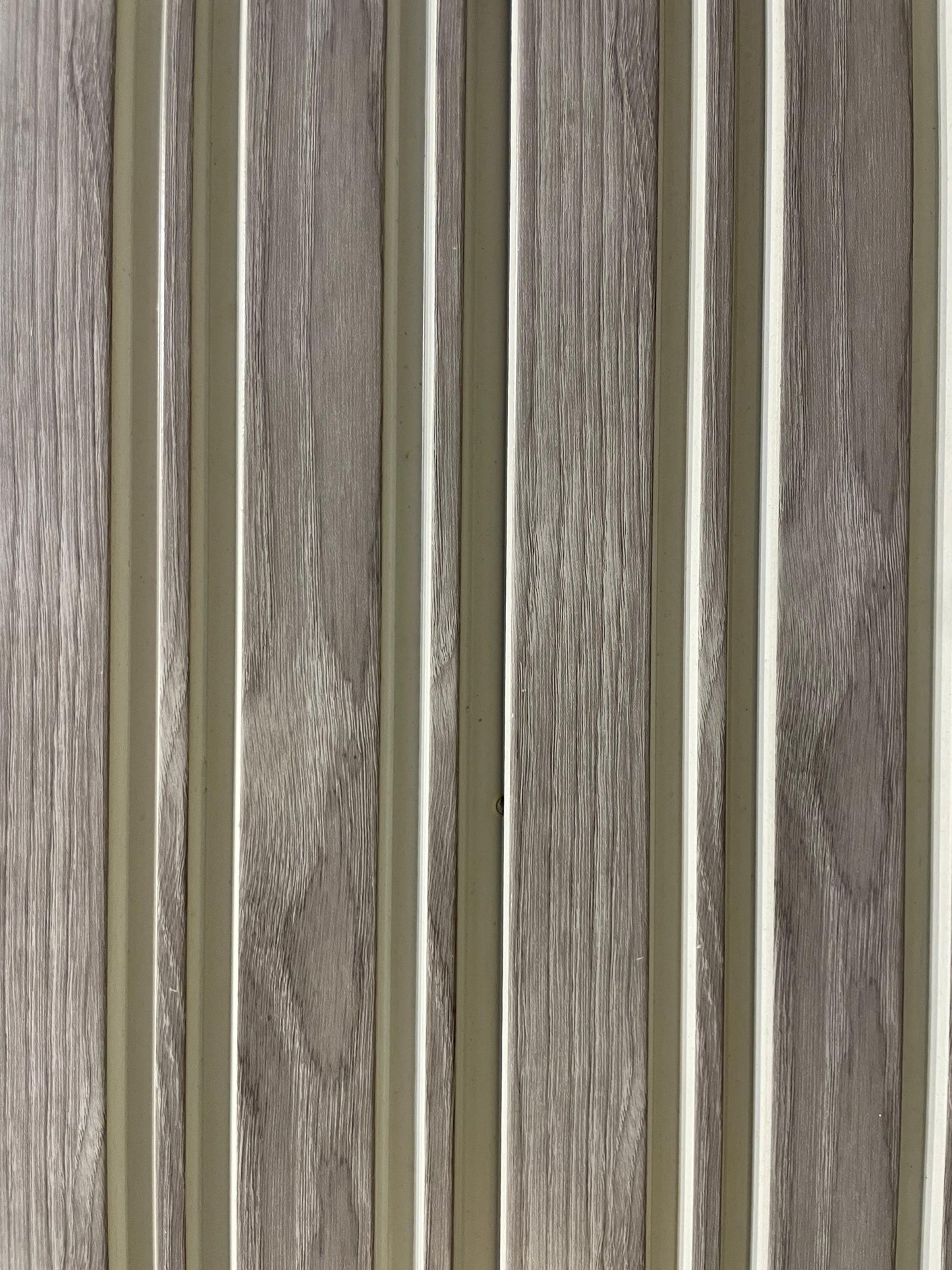 Modern Wood Slatted Wall Panel with Integrated LED Lighting