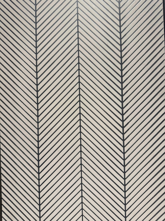 Authentic Natural Wood Slatted Panel | Detailed Grain Accent Wall