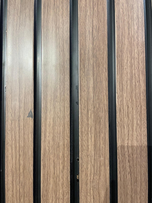 Modern Light Wood Slatted Wall Panel | Natural Timber Accent