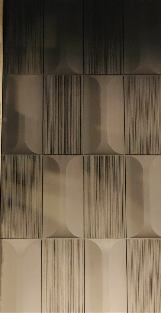 Architectural Dark Textured 3D Wall Panel